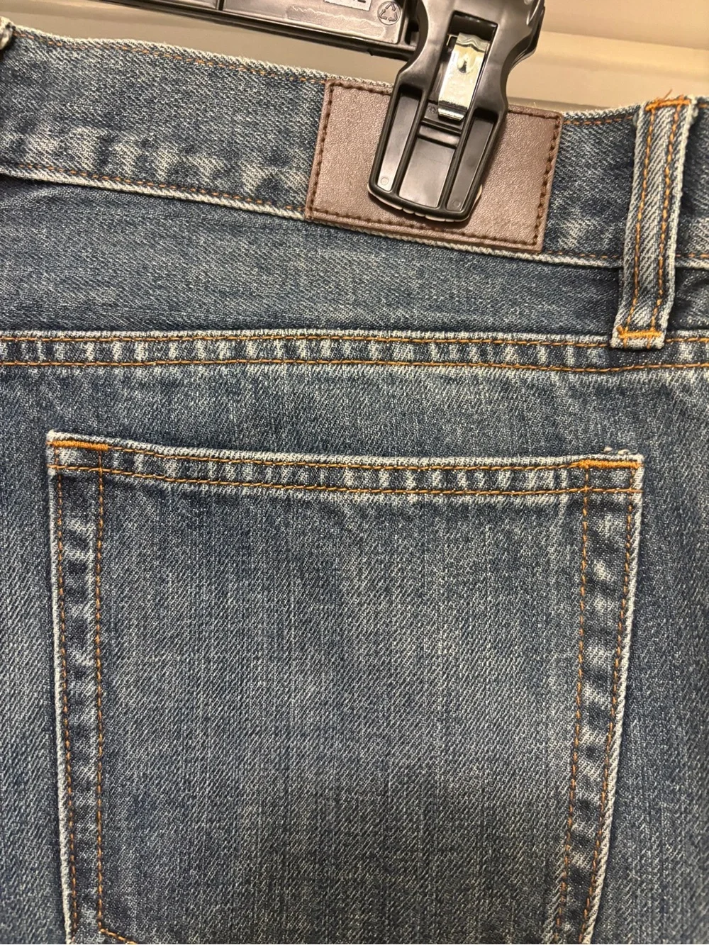 J. Crew Men's Straight Leg Jeans - Dark Blue Wash (Driggs)
